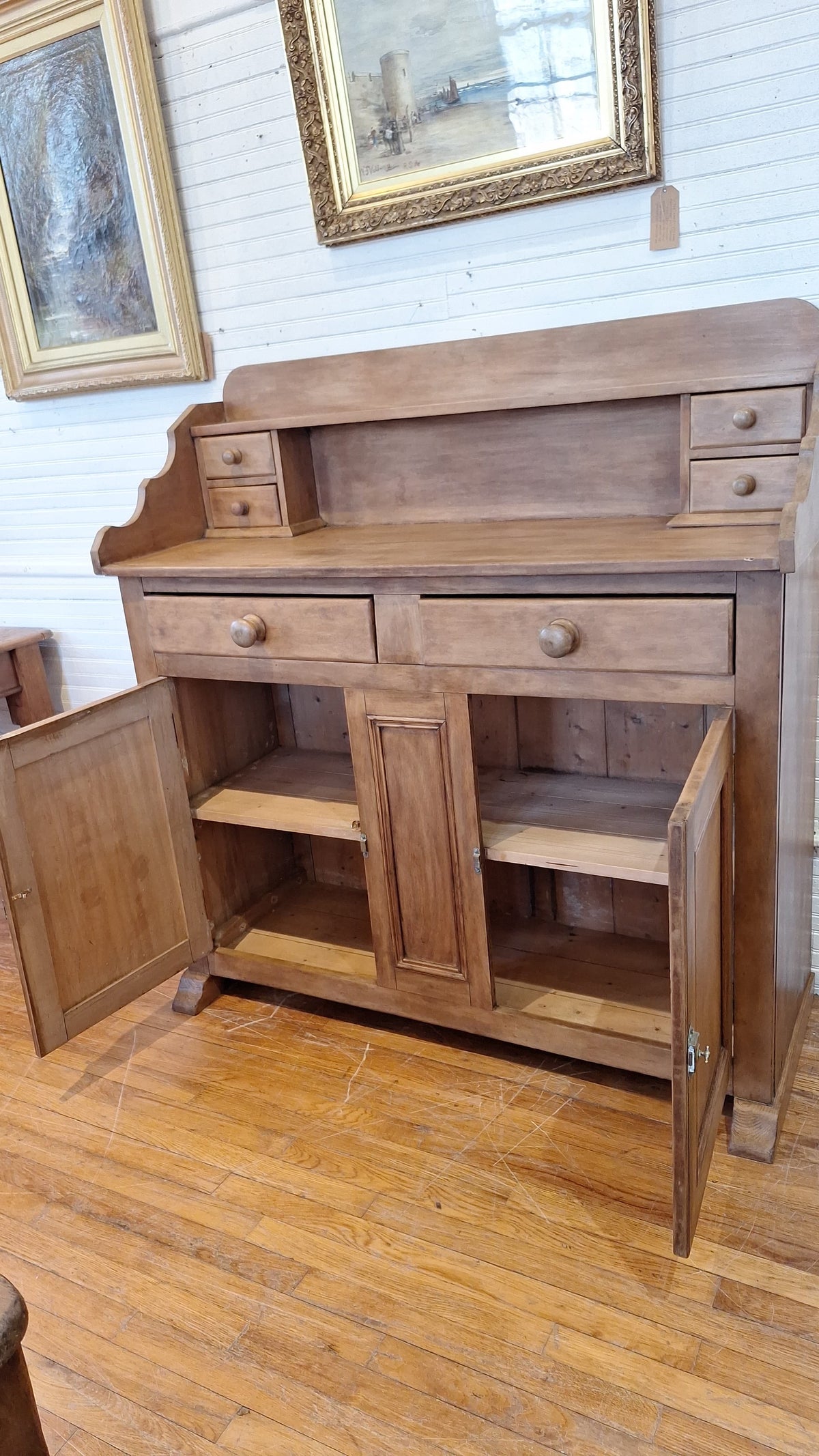 Scottish Antique Kitchen Dresser Ca 1870