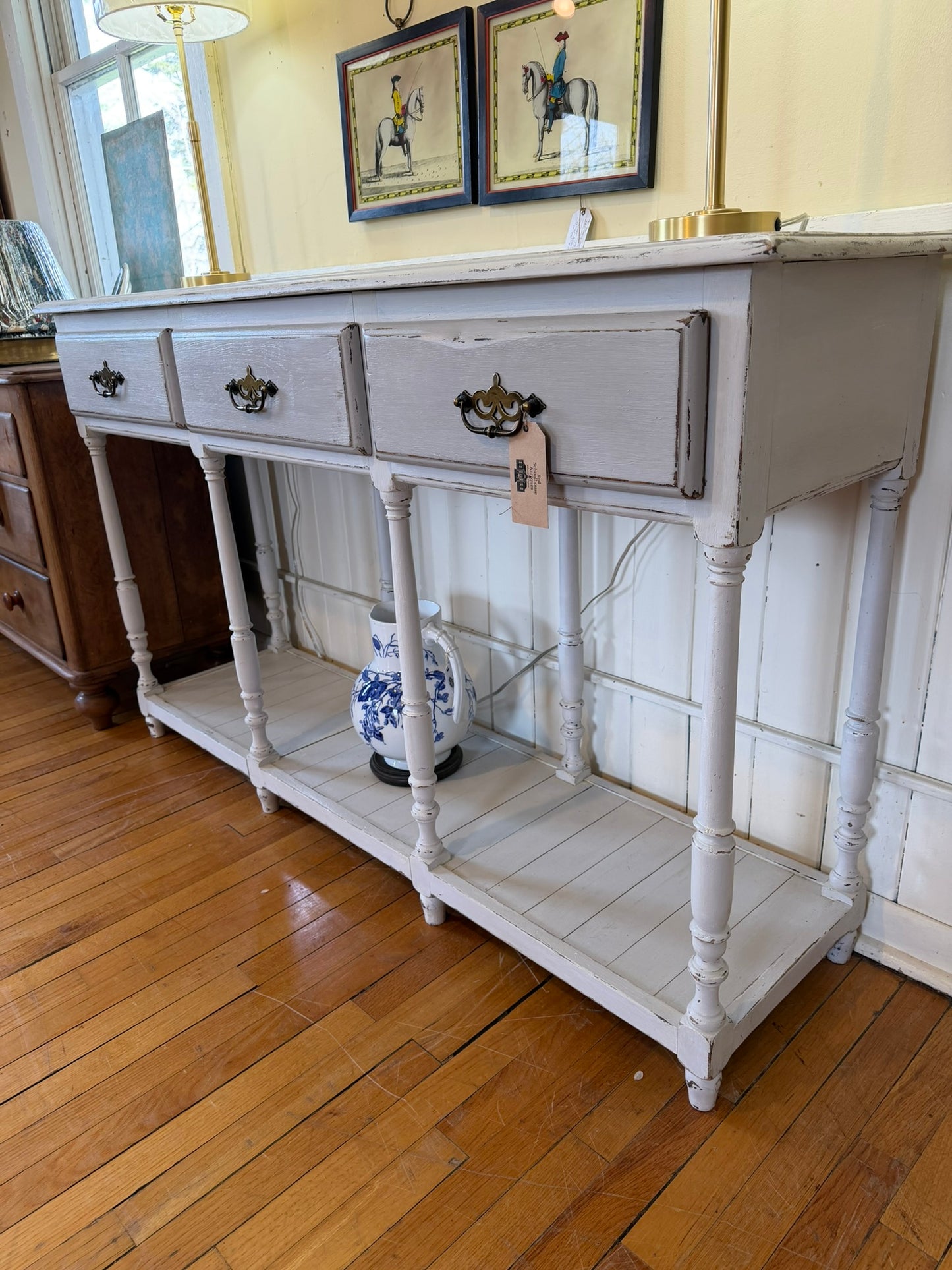 Vintage Painted Server