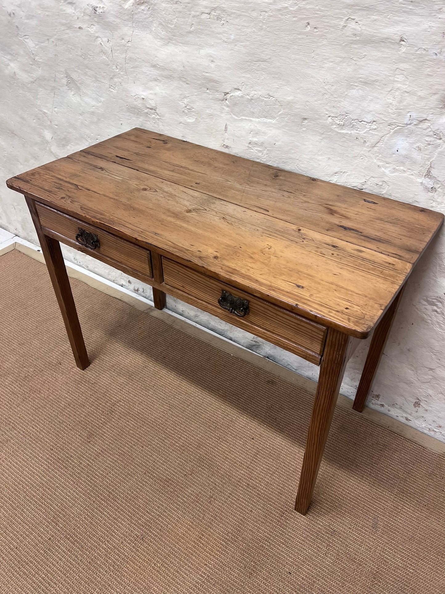 Antique Pine Side Table Ca 1890