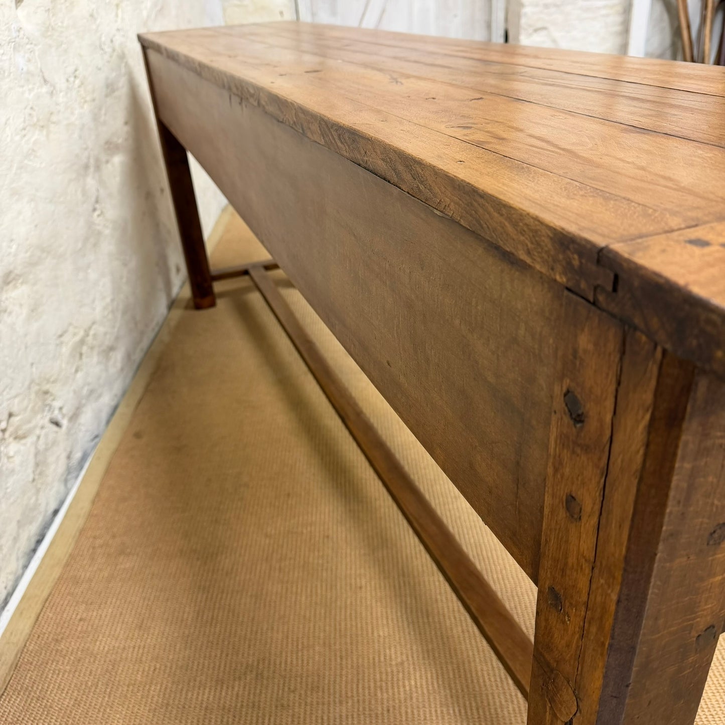 French Cherry Console Table