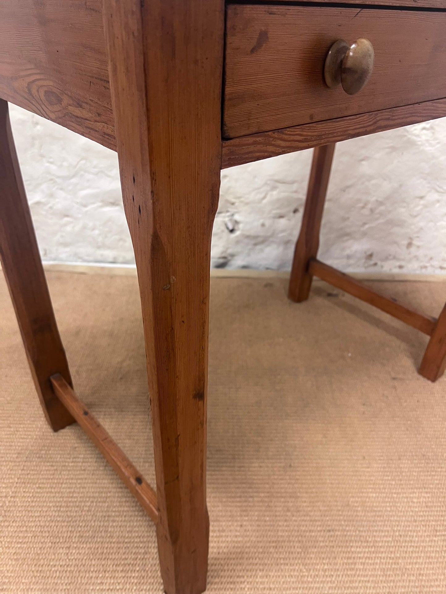 Antique Pine Side Table
