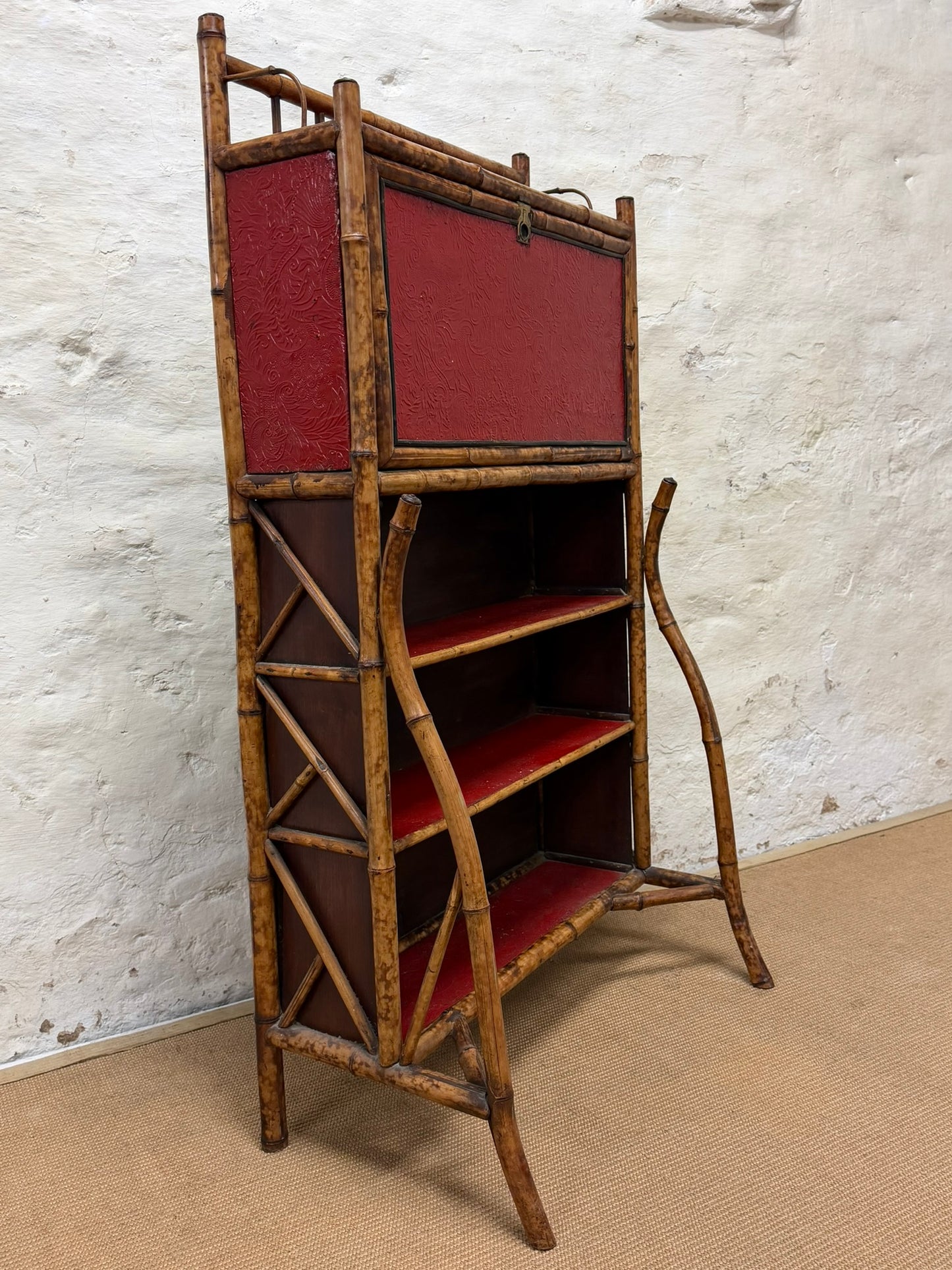 Bamboo Desk Ca 1900