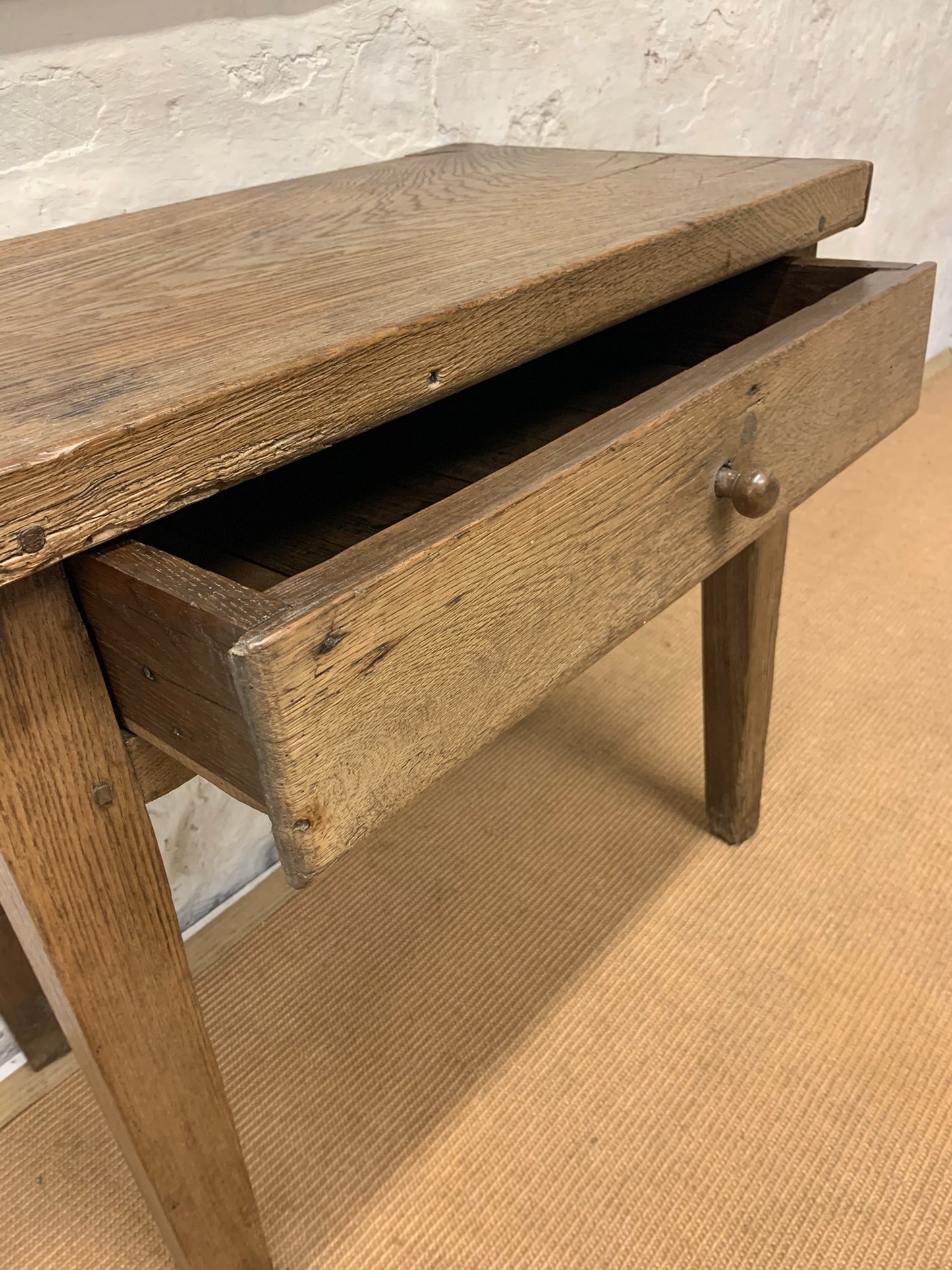 Chunky Oak Table