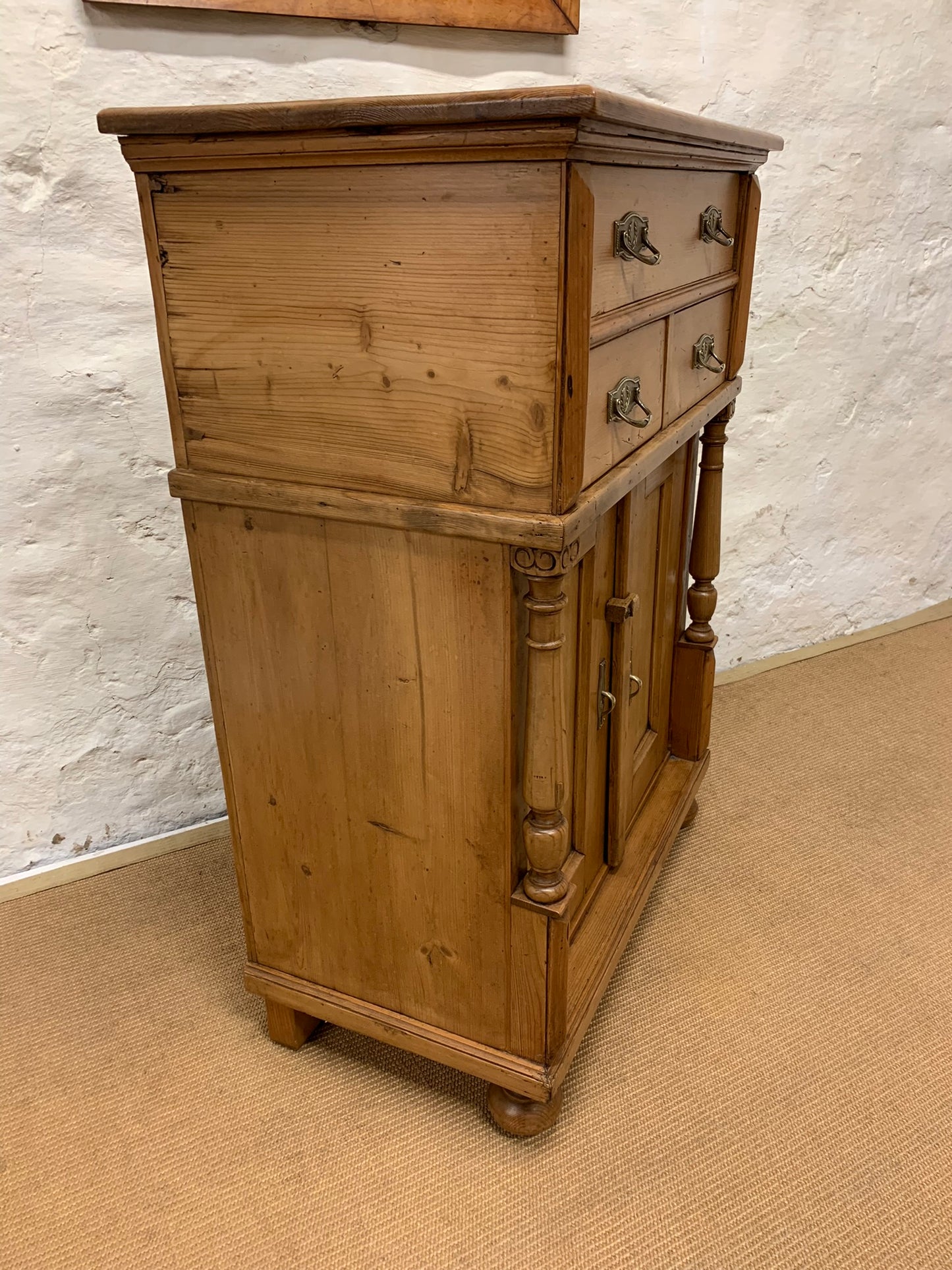 Antique Pine Cabinet