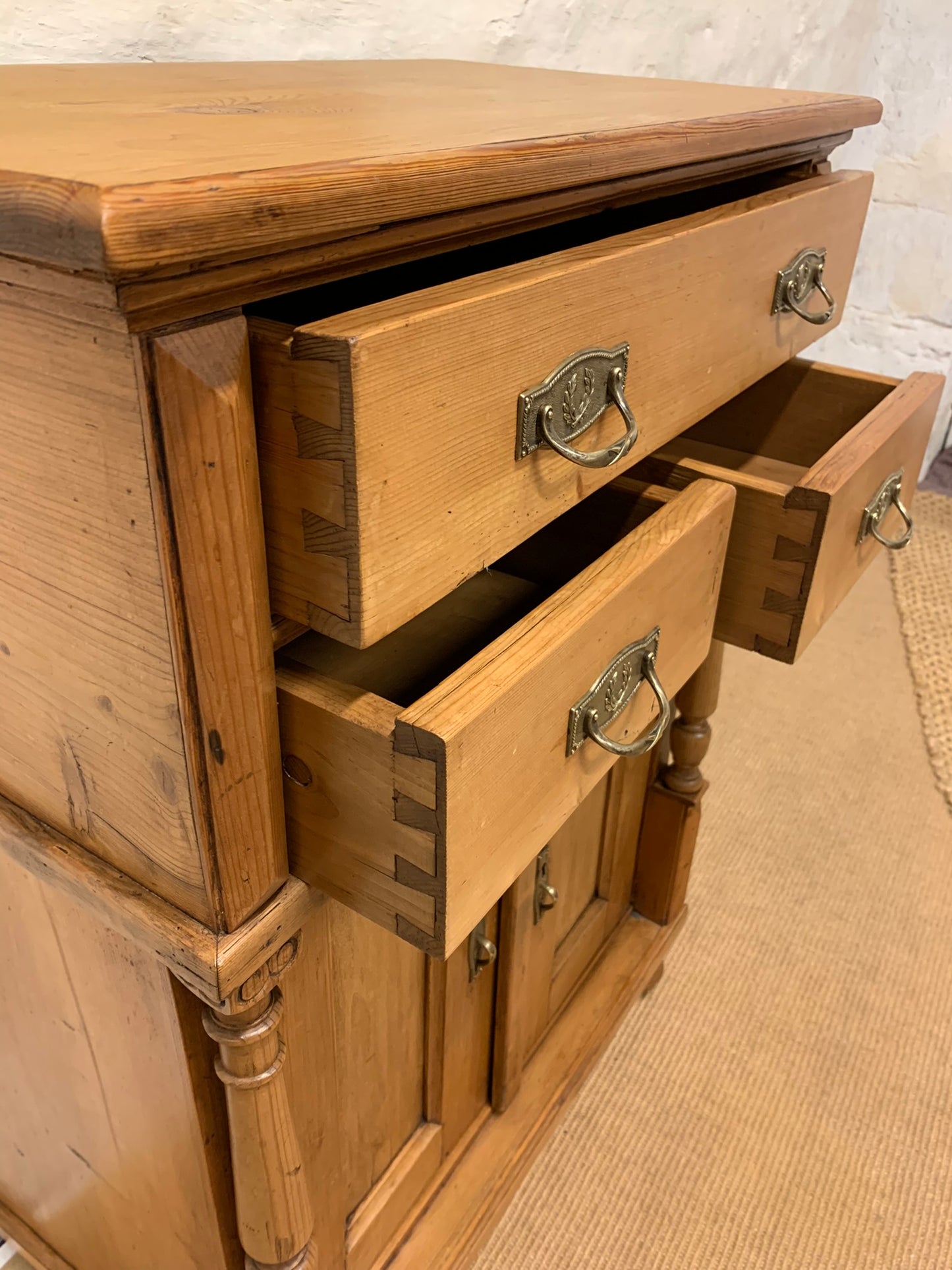 Antique Pine Cabinet