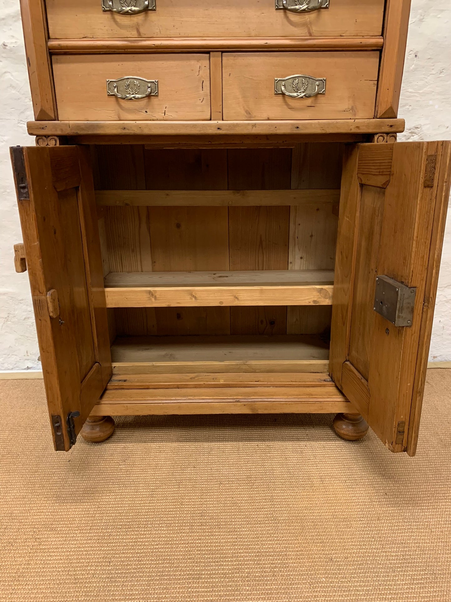 Antique Pine Cabinet