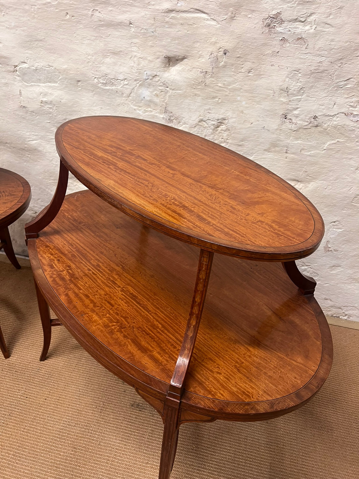 Pair of Mahogany Tables-RM 284