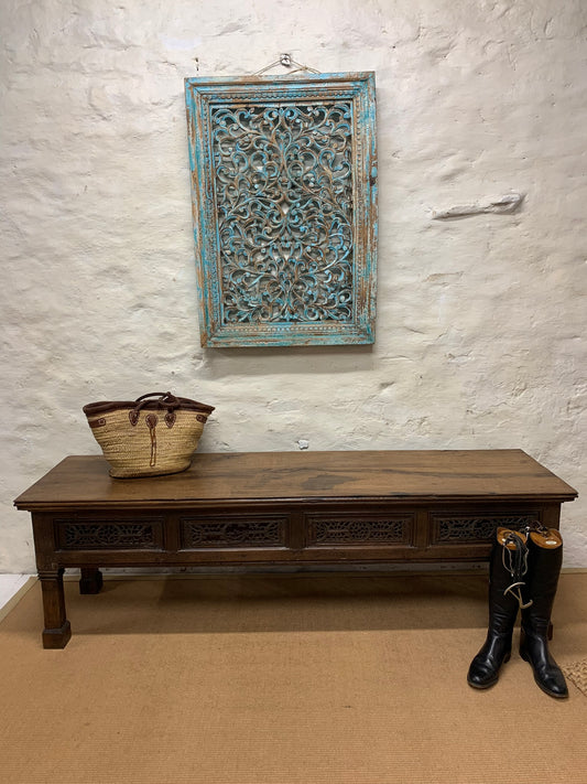 Antique French Oak Bench