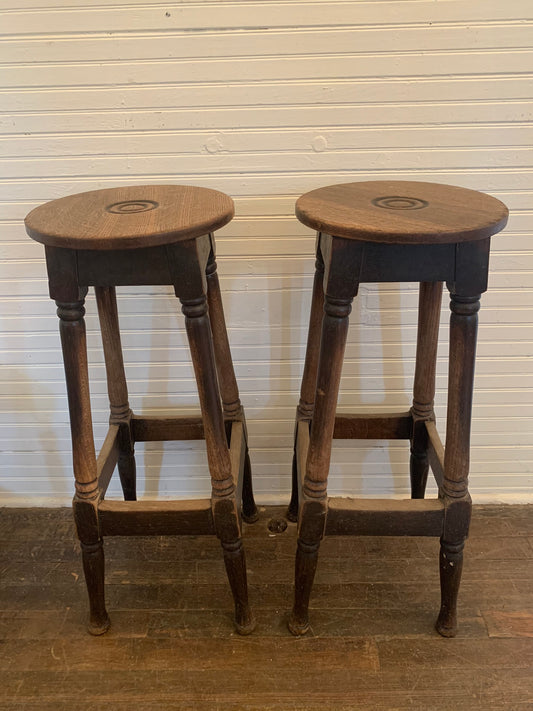 Pair of Tall Bar Stools