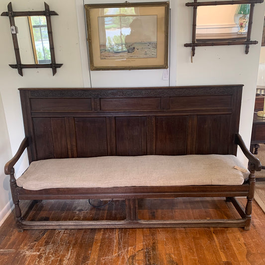 Antique Oak Bench