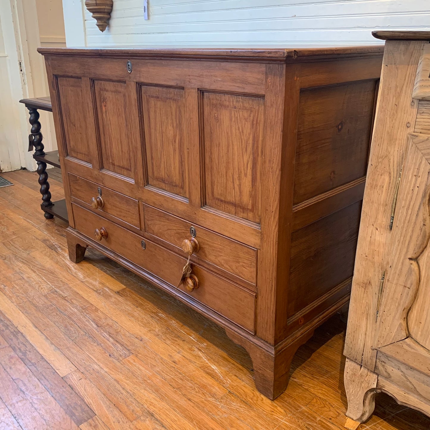 Antique Scottish Mule Chest circa 1840