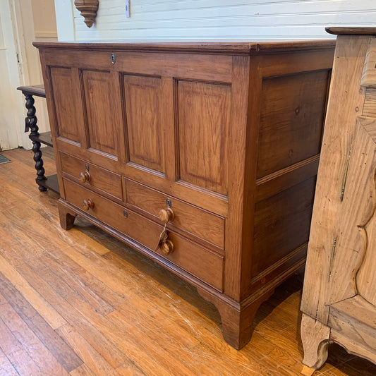 Antique Scottish Mule Chest circa 1840