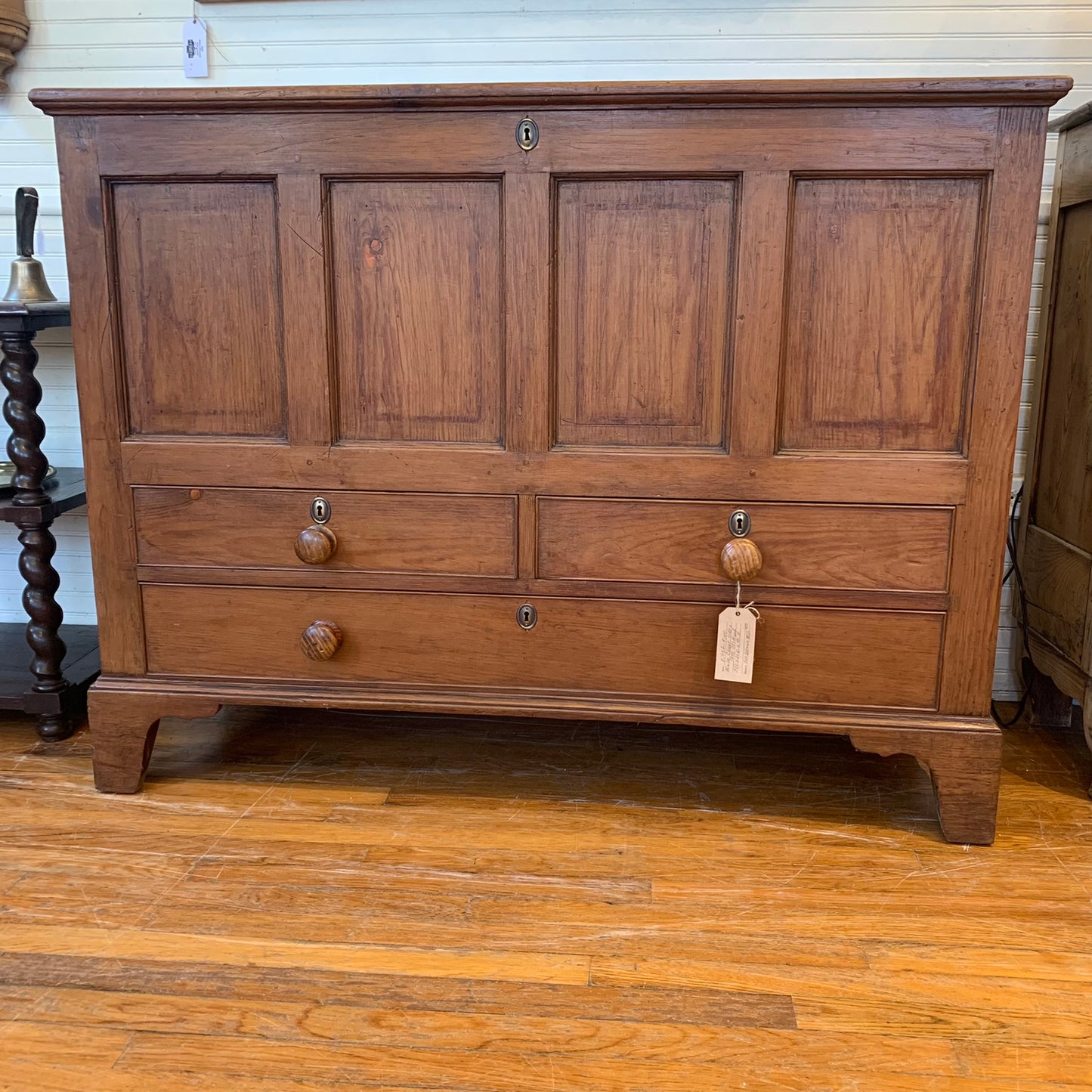 Antique Scottish Mule Chest circa 1840
