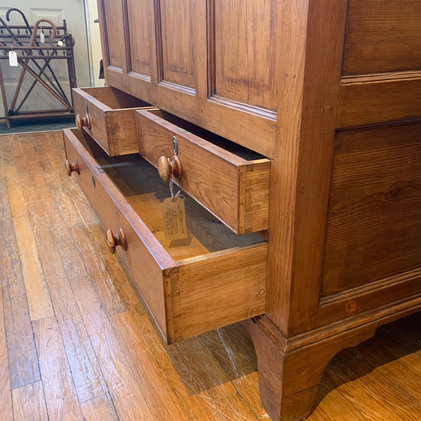 Antique Scottish Mule Chest circa 1840