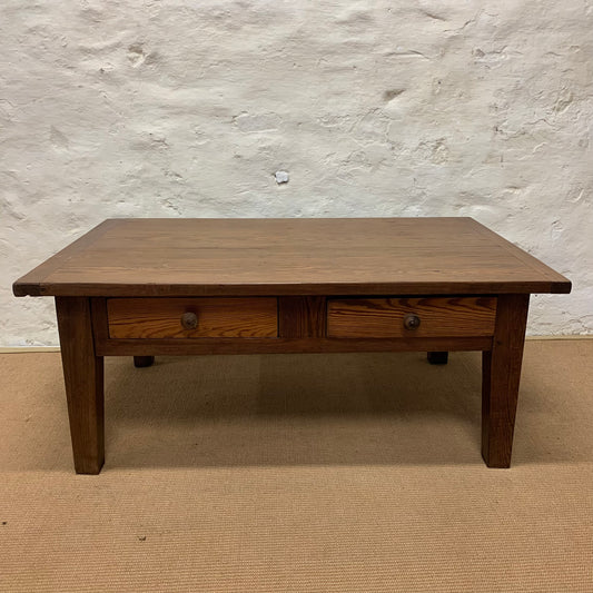 French Antique Pine Coffee Table