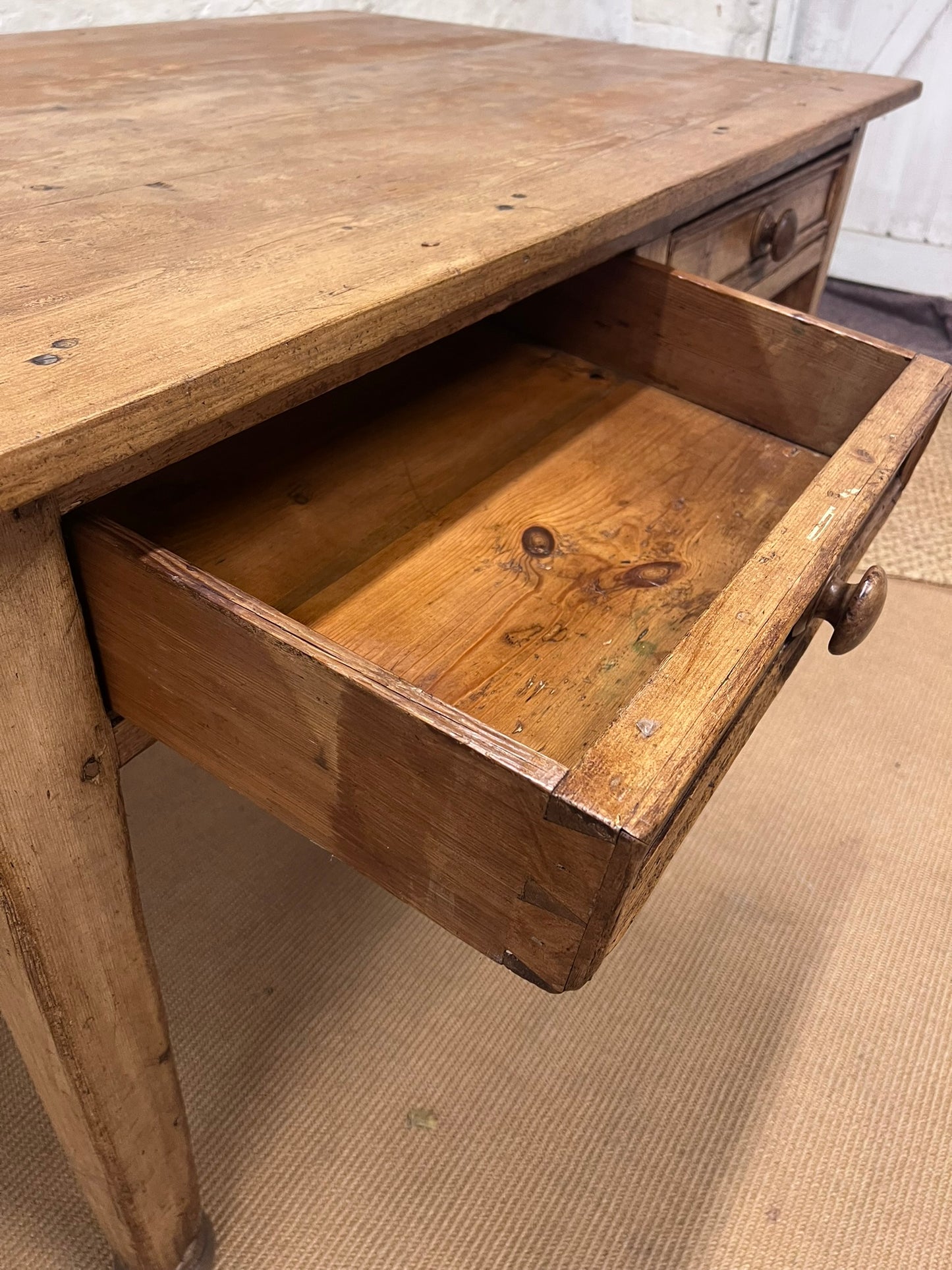 Scottish Antique Pine Table/Desk