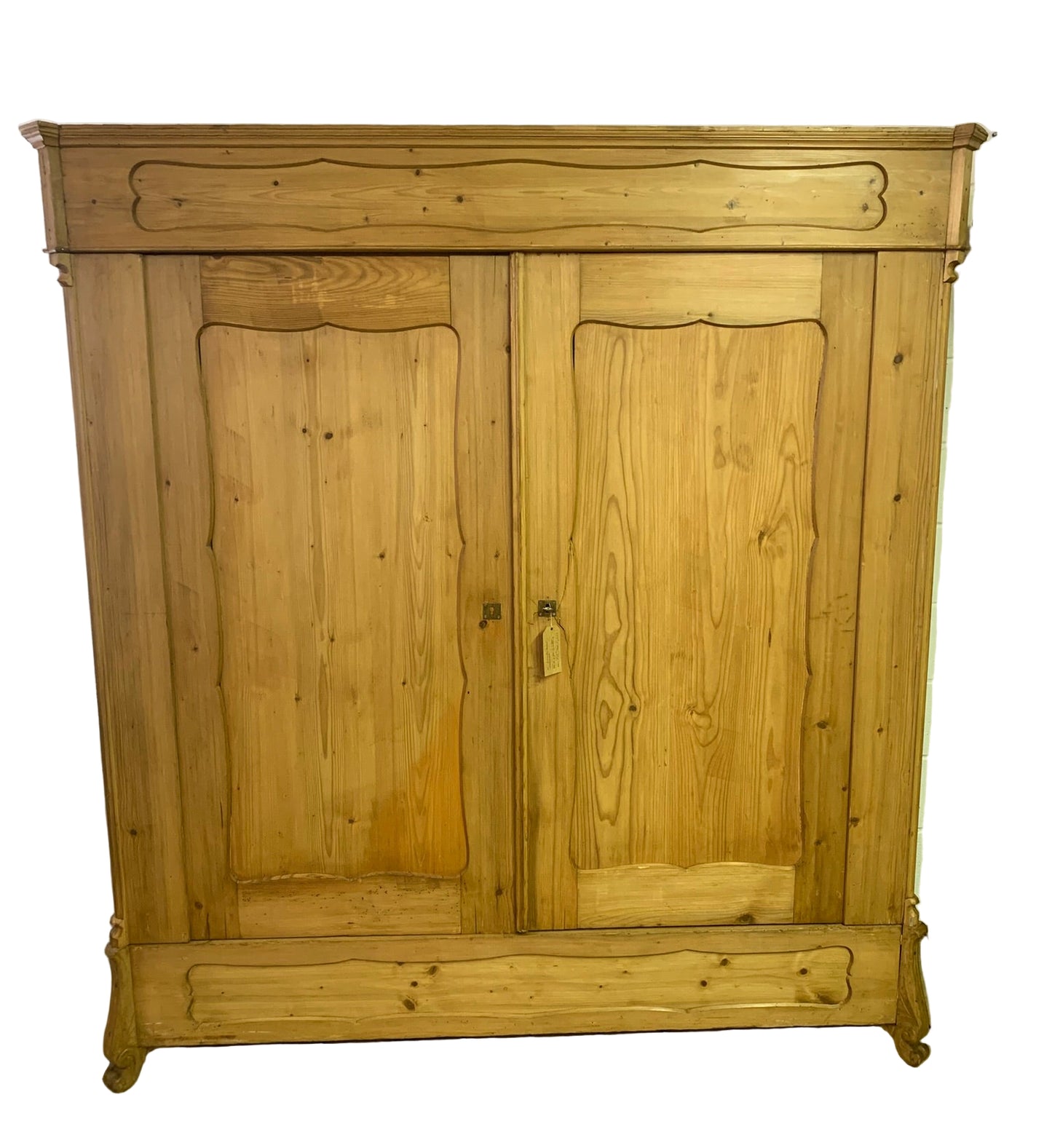 Antique Pine Knock Down Armoire