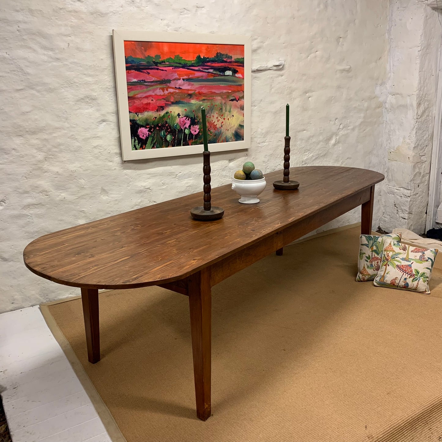 French Pine Farmhouse Table