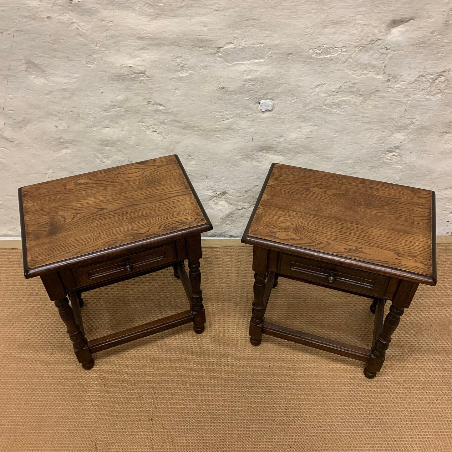 Pair of French Oak Tables