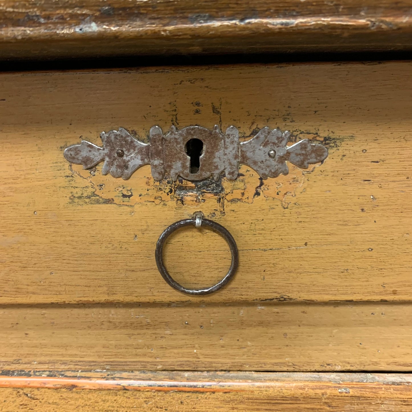 Antique English Pine Cabinet ca 1840