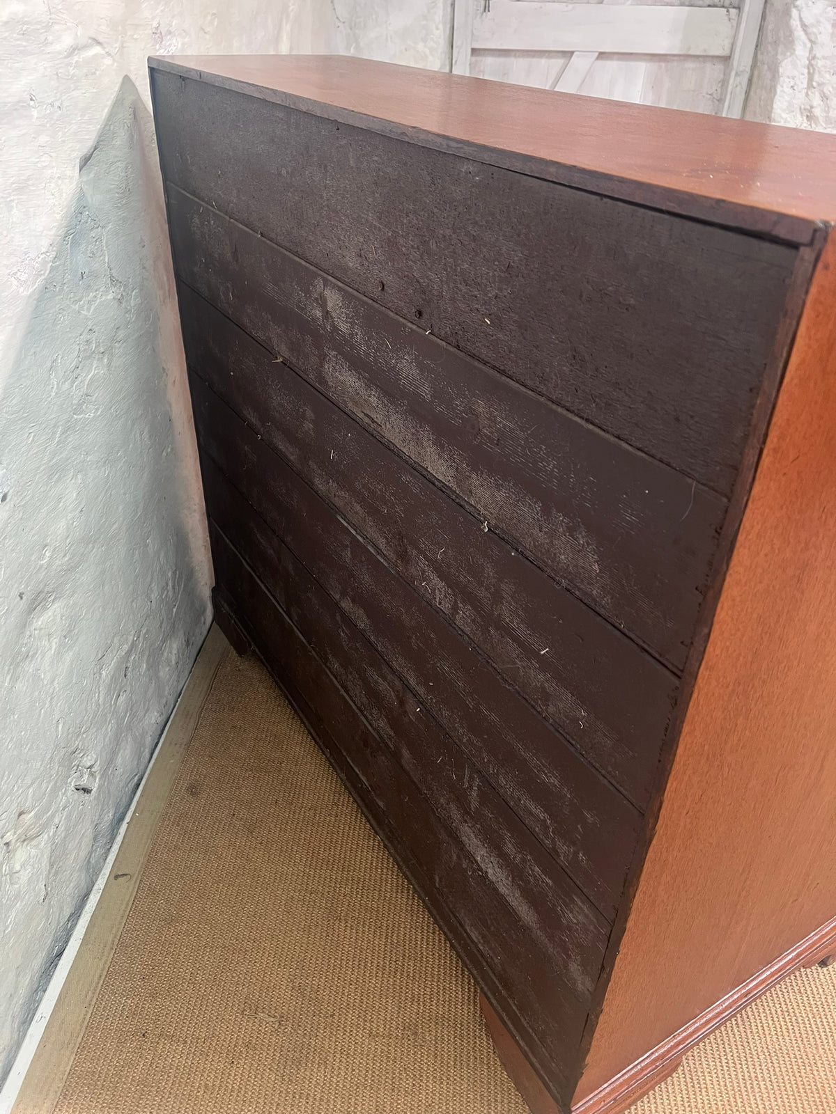 Antique Mahogany Bureau Desk