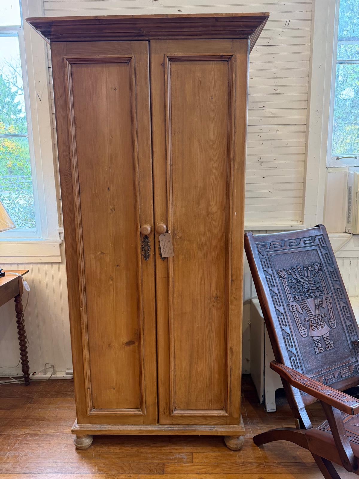 Antique Pine Armoire