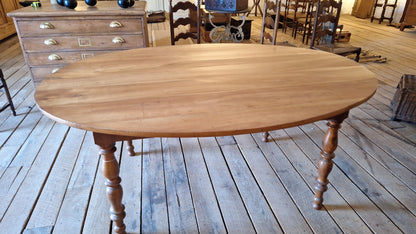French Cherry  Dining Table Ca 1870