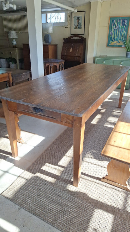 French Pine Farmhouse Table
