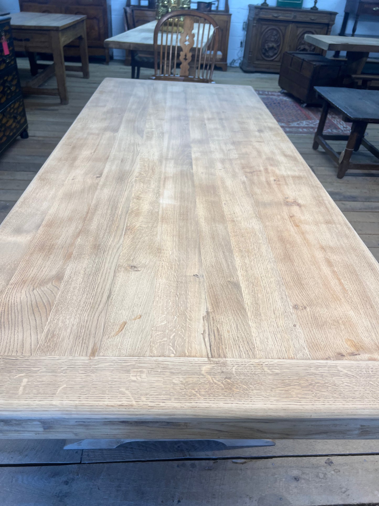Natural Oak Dining Table