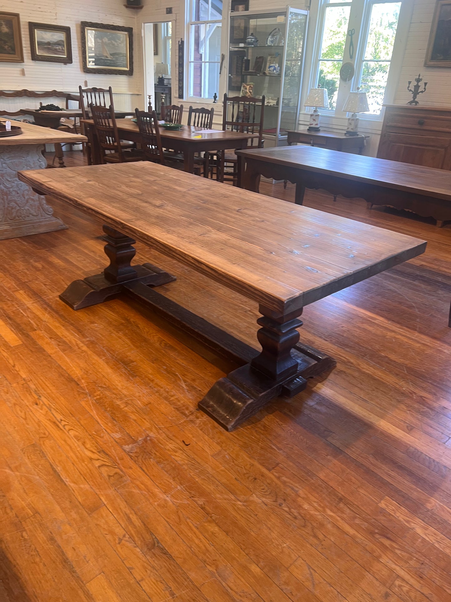 French Antique Pine Table