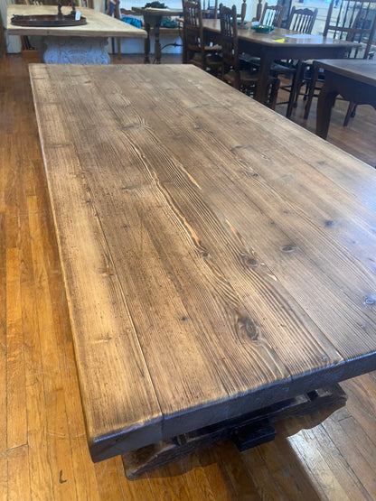 French Antique Pine Table