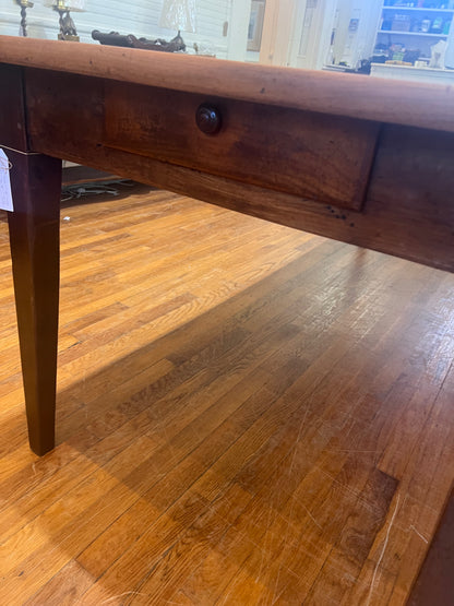 French Antique Cherry Farm Table