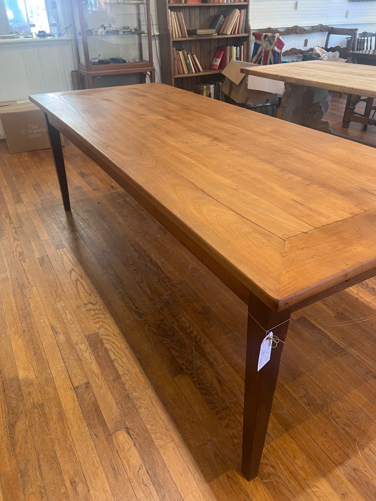French Antique Cherry Farm Table