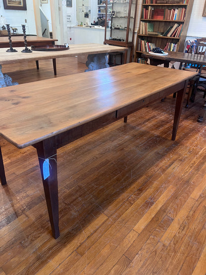 French Antique Cherry Farm Table