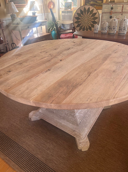 Round Pedestal Dining Table