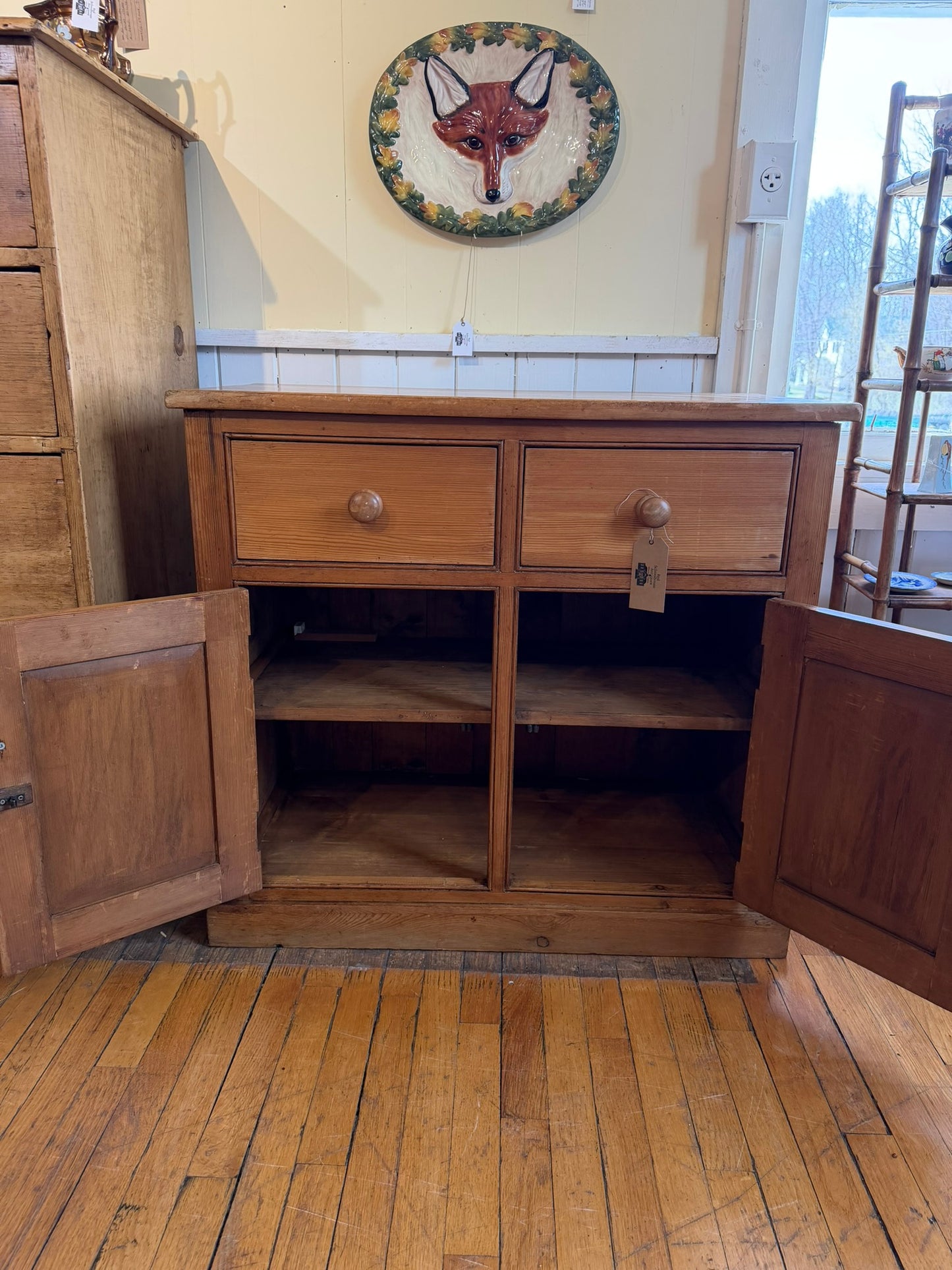 Antique  Pine Cabinet