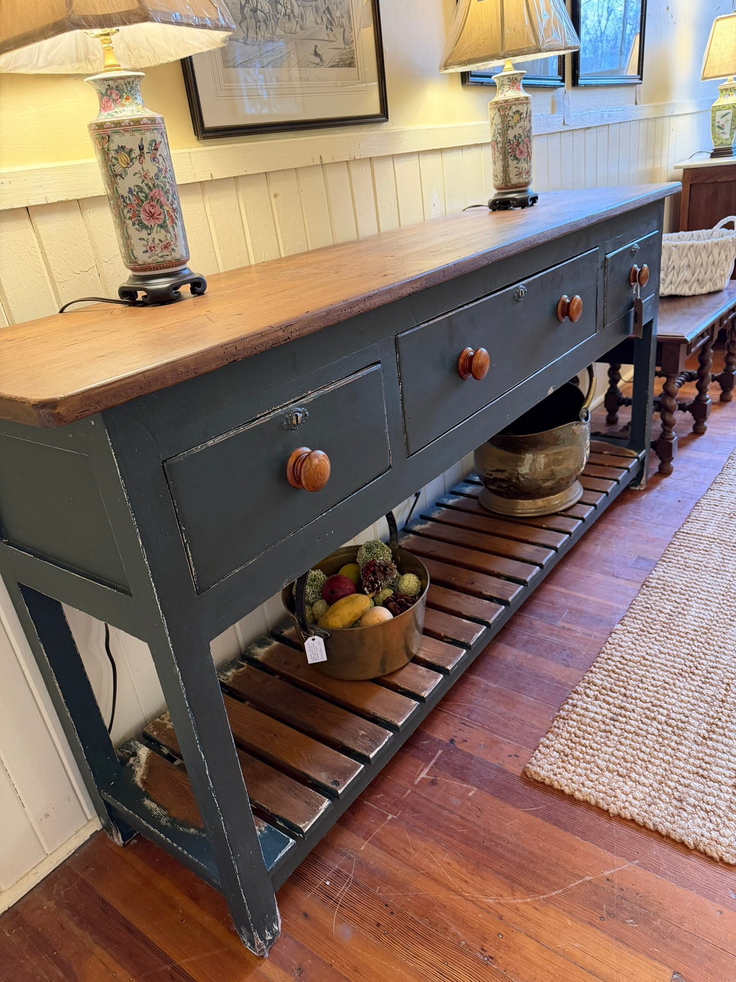 Pine Buffet with Pot Board