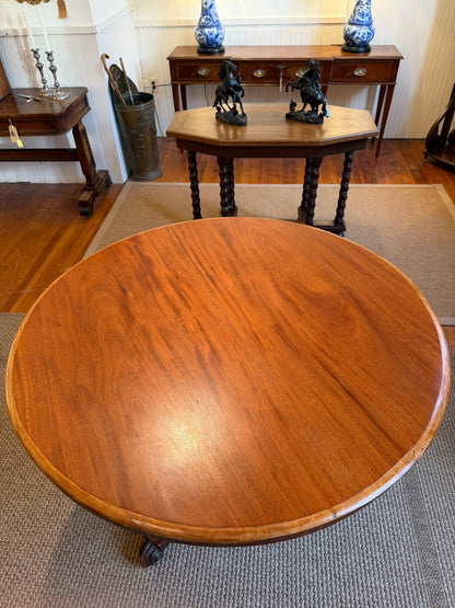 Scottish Antique Mahogany Table ca 1890