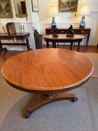 Scottish Antique Mahogany Table ca 1890