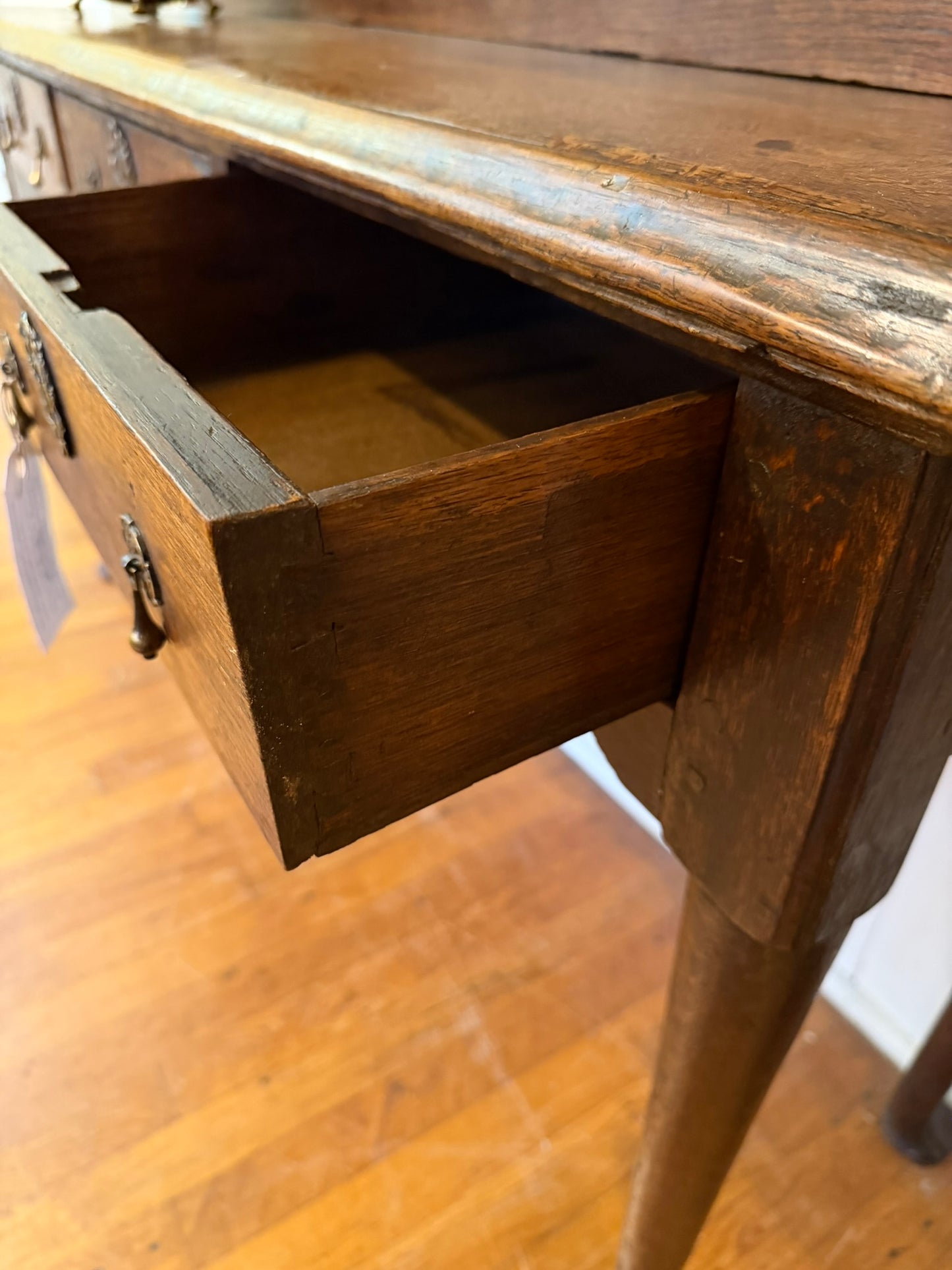 Antique Oak Dresser Ca 1790