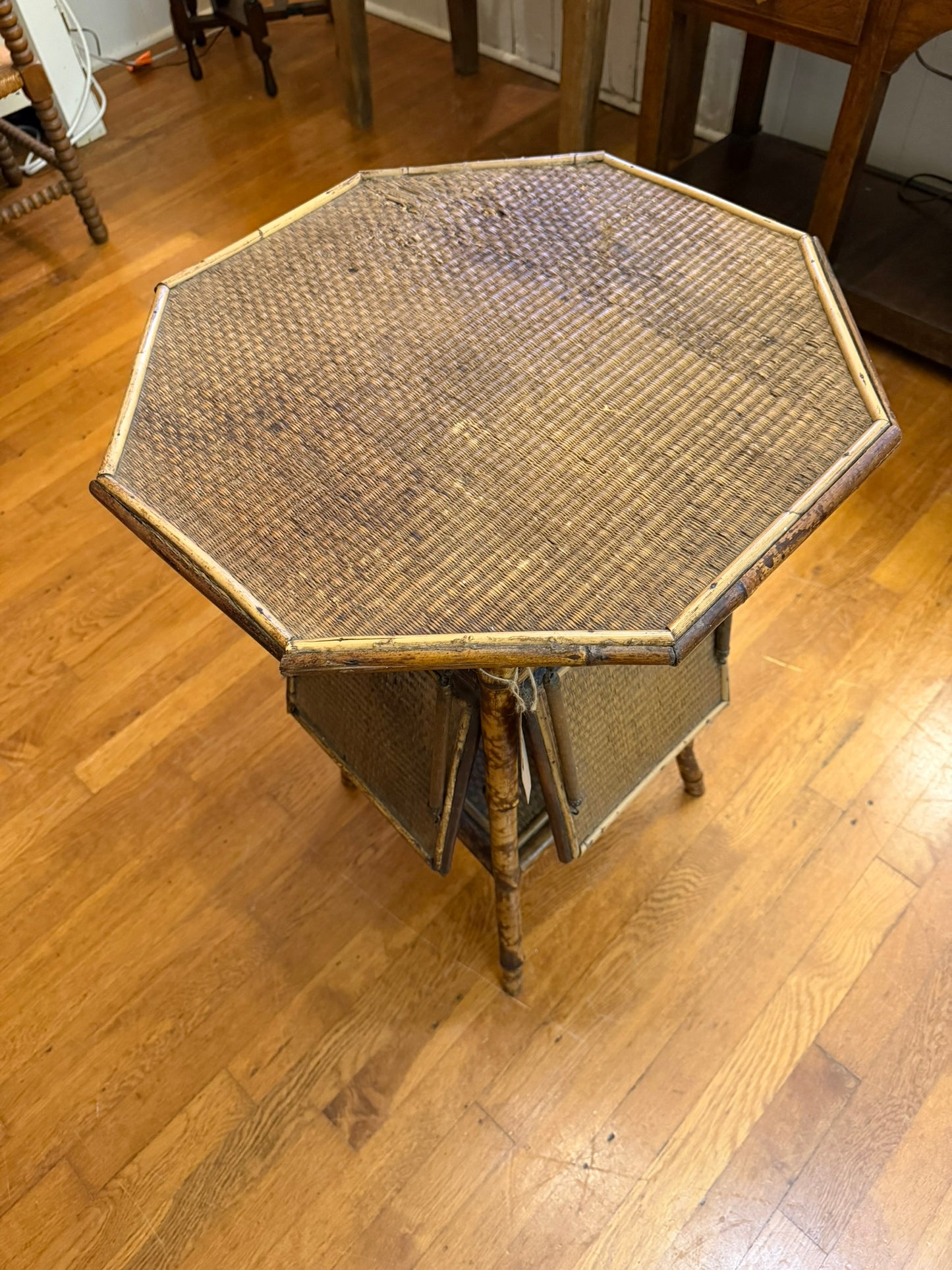 Bamboo Side Table Ca 1890