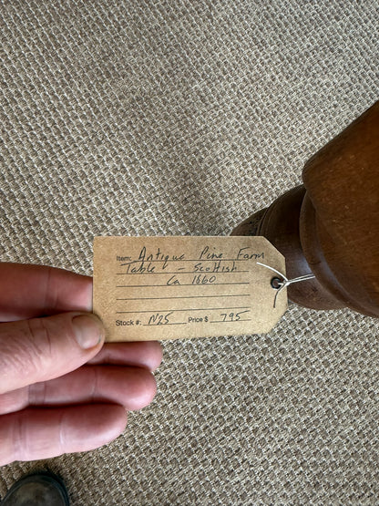 Scottish Antique Pine Table