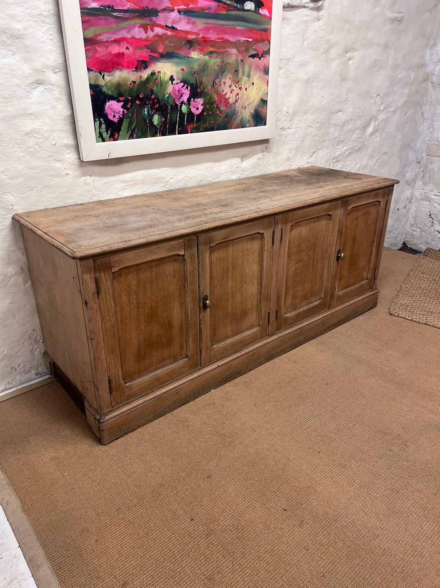 Antique Oak Cupboard