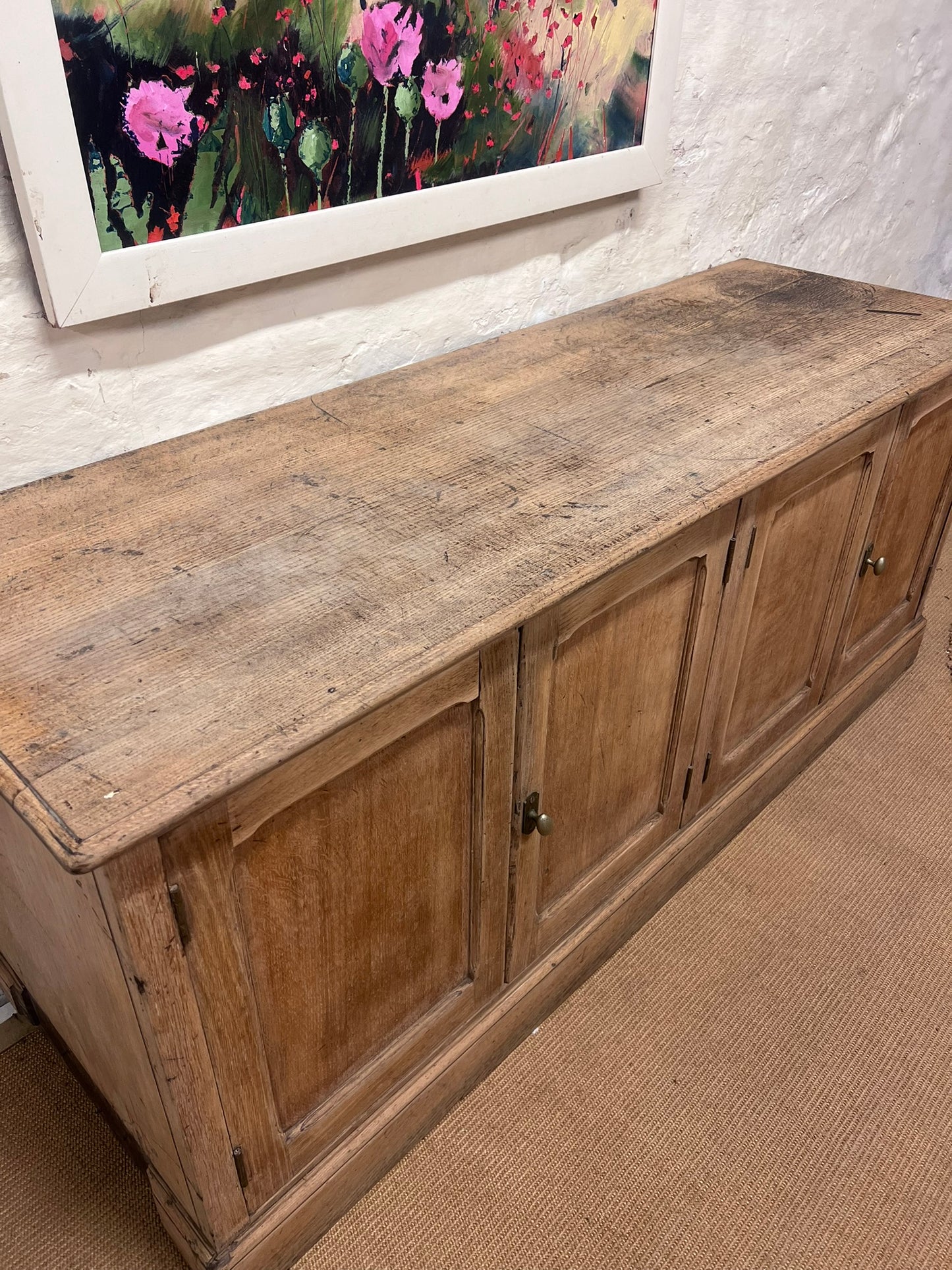 Antique Oak Cupboard
