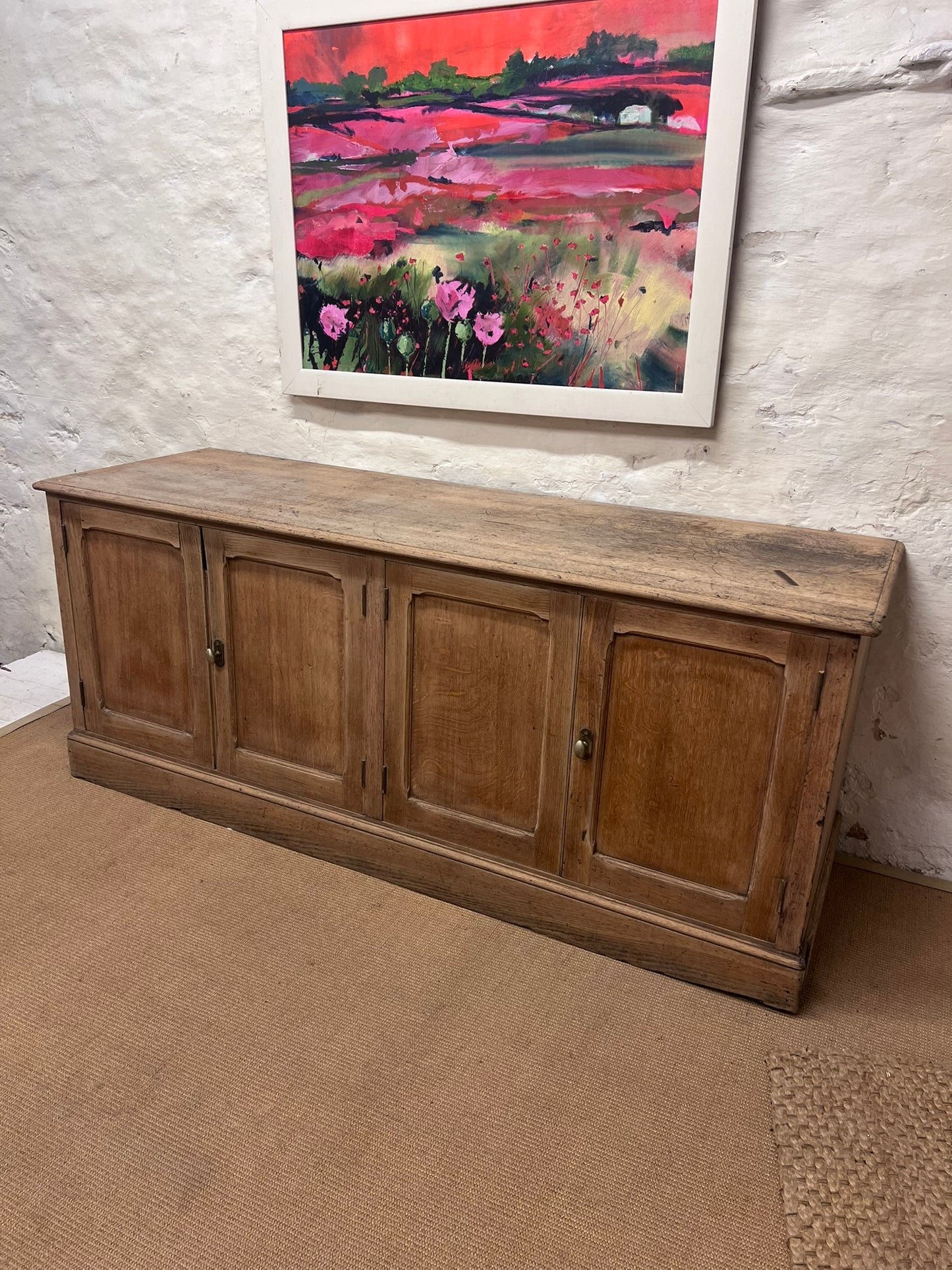 Antique Oak Cupboard