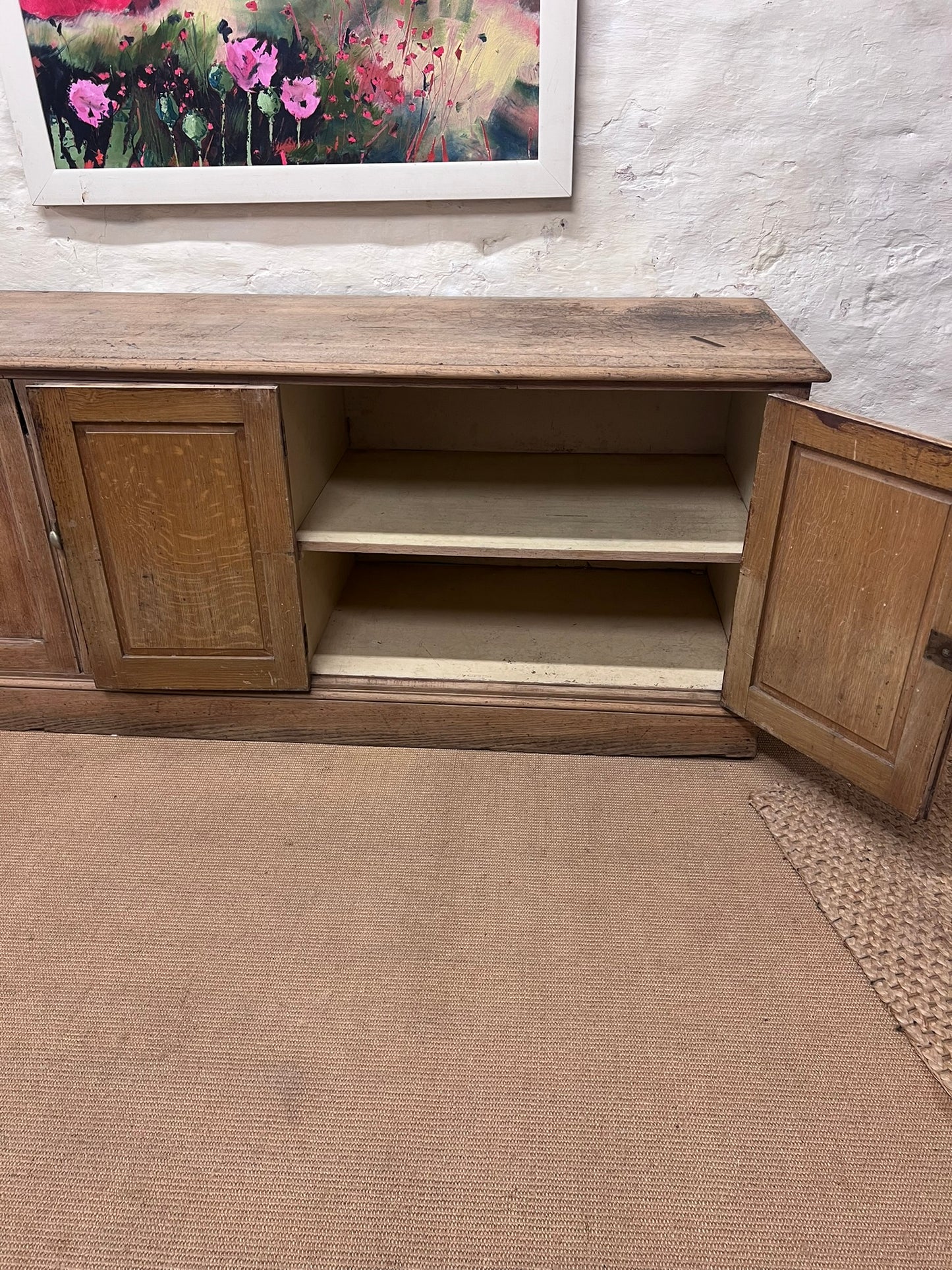 Antique Oak Cupboard