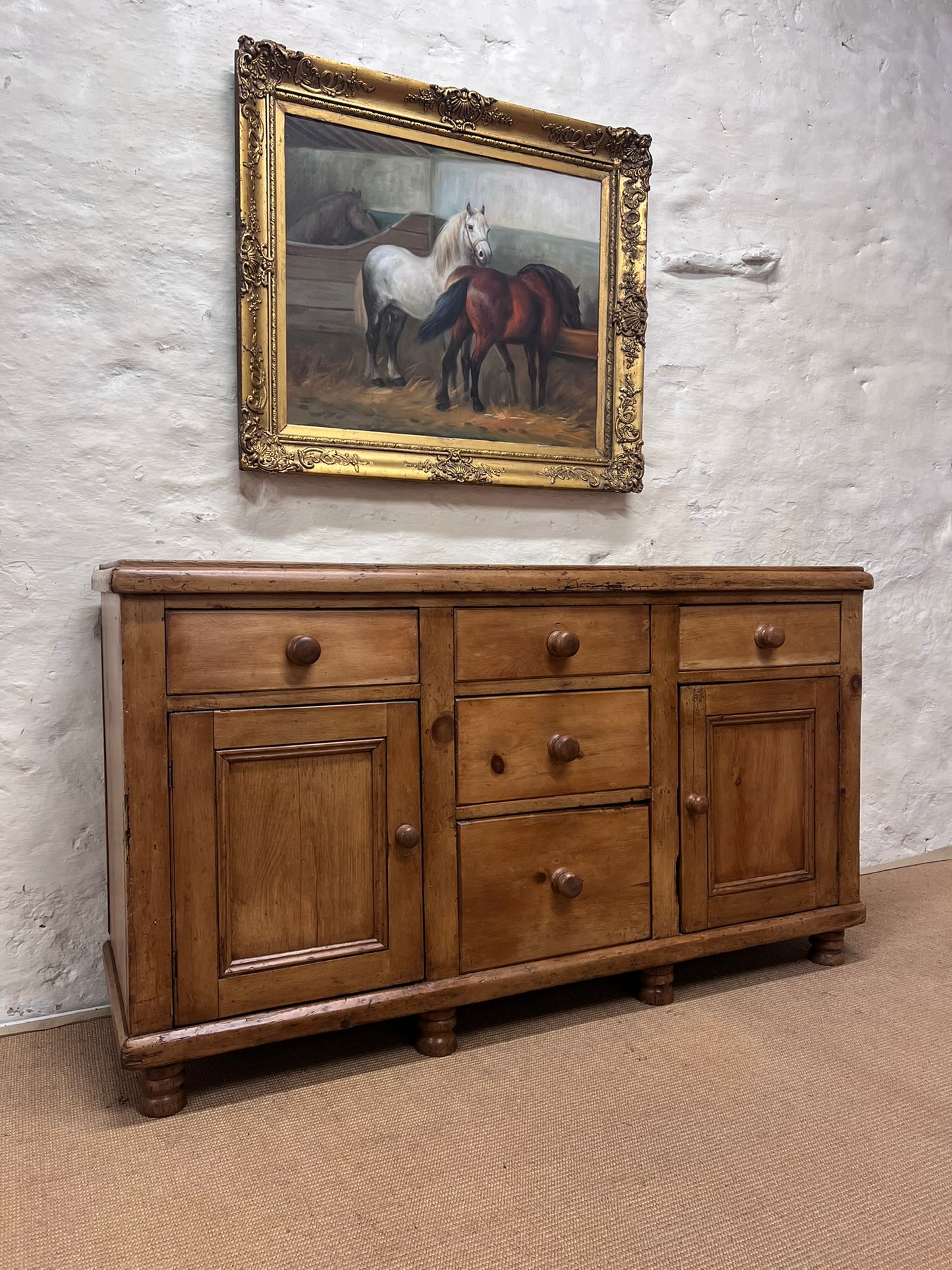 Antique Pine Dresser
