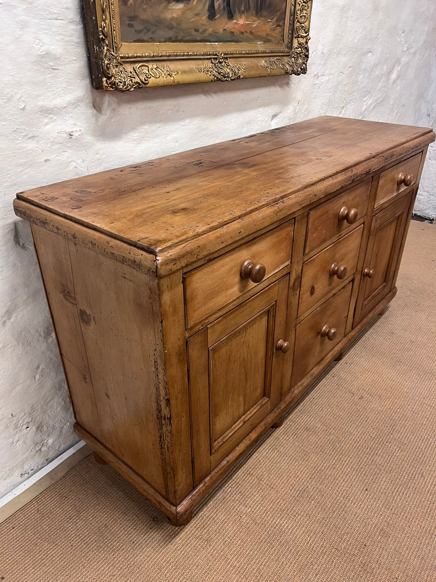 Antique Pine Dresser