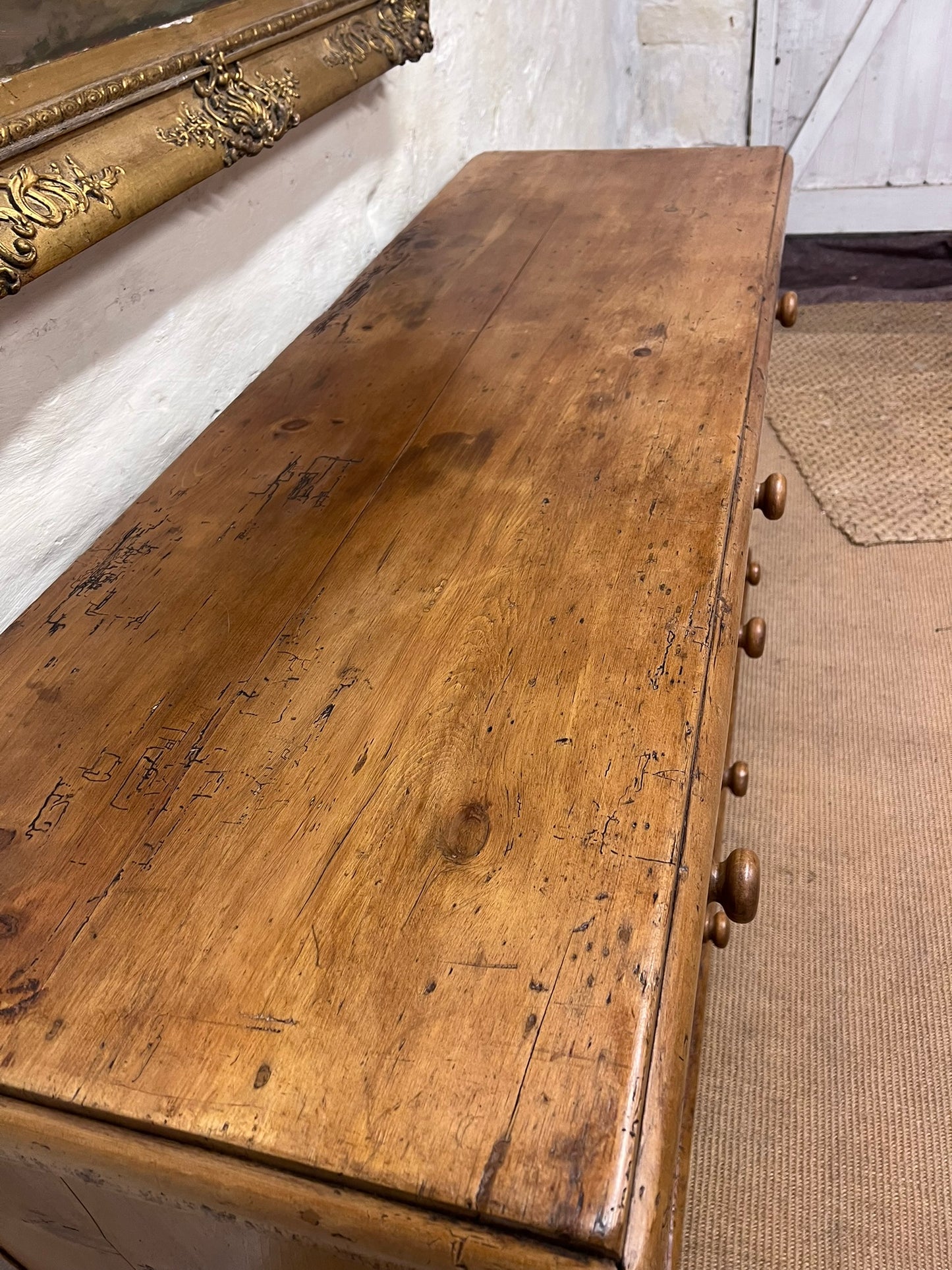 Antique Pine Dresser