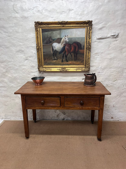 Antique Pine Side Table